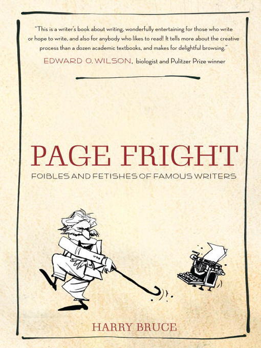 Title details for Page Fright by Harry Bruce - Available